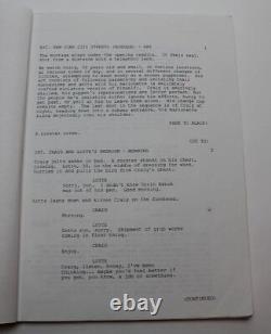 BEING JOHN MALKOVICH / Charlie Kaufman 1998 Movie Script Screenplay, head portal