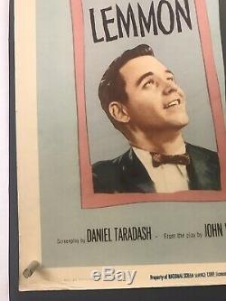 BELL BOOK CANDLE Movie Poster (Fine) 30X40 1958 James Stewart Kim Novak 059