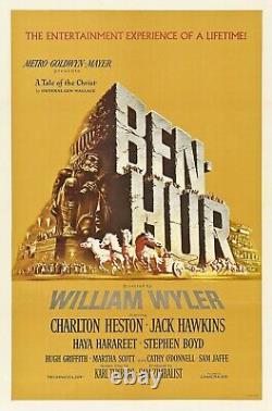 BEN-HUR / Karl Tunberg 1952 Screenplay, Classic Charlton Heston as Jewish Prince