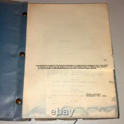 BERNADINE 1956 Original Movie Script Pat Boone Fox Script Department Draft COA