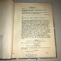 BERNADINE 1956 Original Movie Script Pat Boone Fox Script Department Draft COA