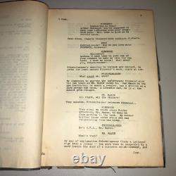 BERNADINE 1956 Original Movie Script Pat Boone Fox Script Department Draft COA