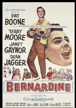 BERNADINE 1956 Original Movie Script Pat Boone Fox Script Department Draft COA