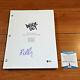 Bill Hader Signed Inside Out Full 130 Page Movie Script With Becket Bas Coa
