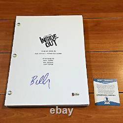 BILL HADER SIGNED INSIDE OUT FULL 130 PAGE MOVIE SCRIPT with BECKET BAS COA