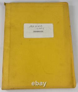 BLACKENSTEIN Master Copy Screenplay Script Blaxploitation Film Horror-Saletri