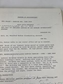 BLACKENSTEIN Master Copy Screenplay Script Blaxploitation Film Horror-Saletri