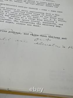 BLACKENSTEIN Master Copy Screenplay Script Blaxploitation Film Horror-Saletri