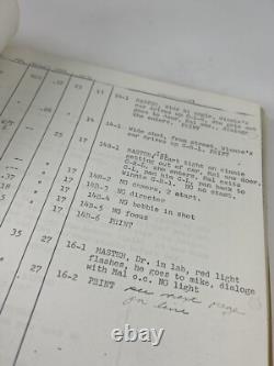 BLACKENSTEIN Master Copy Screenplay Script Blaxploitation Film Horror-Saletri