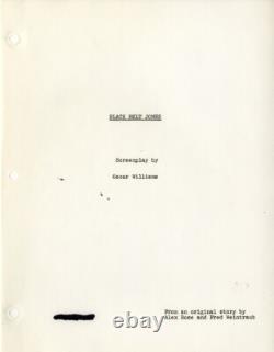 BLACK BELT JONES 1974 Robert Clouse Blaxploitation martial arts film script
