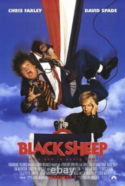BLACK SHEEP / Fred Wolf 1995 Screenplay, CHRIS FARLEY & David Spade, Comedy film