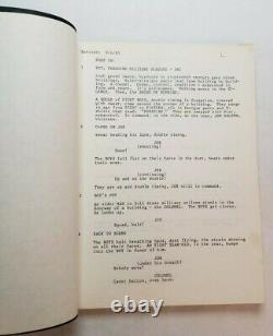 BLAME IT ON THE NIGHT / Len Jenkin 1983 Screenplay, Story Written by MICK JAGGER