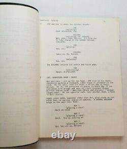 BLAME IT ON THE NIGHT / Len Jenkin 1983 Screenplay, Story Written by MICK JAGGER