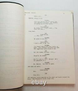 BLAME IT ON THE NIGHT / Len Jenkin 1983 Screenplay, Story Written by MICK JAGGER