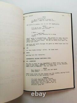 BLAME IT ON THE NIGHT / Len Jenkin 1983 Screenplay, Story Written by MICK JAGGER