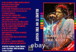 BLAME IT ON THE NIGHT / Len Jenkin 1983 Screenplay, Story Written by MICK JAGGER