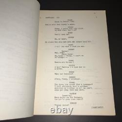 BLOODBROTHERS (1977) Original Academy Award Nominated Script Draft + COA