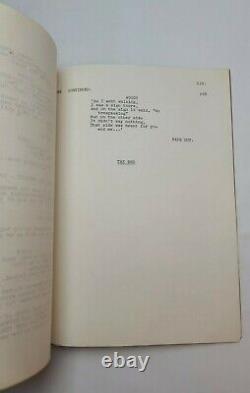 BOUND FOR GLORY / Robert Getchell 1975 Screenplay, Woody Guthrie biography film