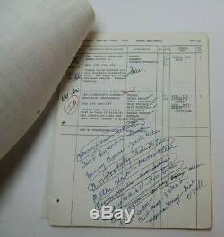 BRAVE NEW WORLD / Aldous Huxley, 1978 Shooting Schedule for the rare Sci Fi Film