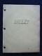 Breezy Original Script Clint Eastwood's 1st Film He Directed Witho Acting In