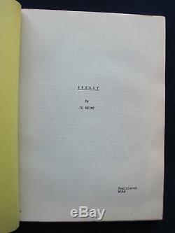 BREEZY Original Script CLINT EASTWOOD'S 1st Film He Directed witho Acting In