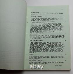 BRIGHTON BEACH MEMOIRS / Neil Simon 1985 Movie Script Screenplay, Comedy Film