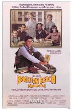 BRIGHTON BEACH MEMOIRS / Neil Simon 1985 Movie Script Screenplay, Comedy Film