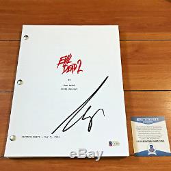 BRUCE CAMPBELL SIGNED EVIL DEAD 2 FULL 121 PAGE MOVIE SCRIPT with BECKETT BAS COA