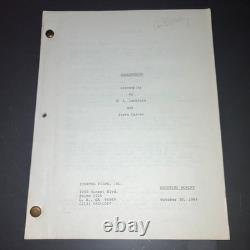 BULLETPROOF ('86) Gary Busey / Fred Olen Ray + 2nd BULLETPROOF for UNMADE FILM