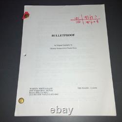 BULLETPROOF ('86) Gary Busey / Fred Olen Ray + 2nd BULLETPROOF for UNMADE FILM