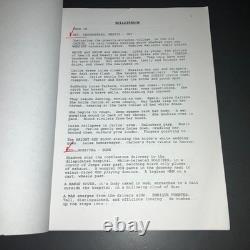 BULLETPROOF ('86) Gary Busey / Fred Olen Ray + 2nd BULLETPROOF for UNMADE FILM