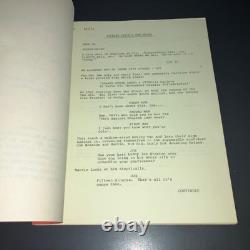 BUSTIN' LOOSE Original 1981 Script Richard Pryor Final Draft COA