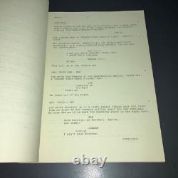 BUSTIN' LOOSE Original 1981 Script Richard Pryor Final Draft COA