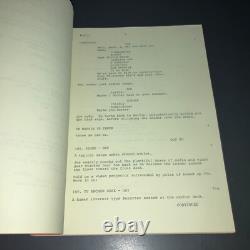 BUSTIN' LOOSE Original 1981 Script Richard Pryor Final Draft COA