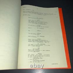 BUSTIN' LOOSE Original 1981 Script Richard Pryor Final Draft COA