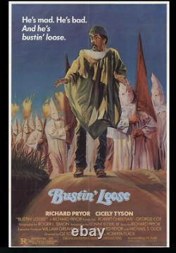 BUSTIN' LOOSE Original 1981 Script Richard Pryor Final Draft COA