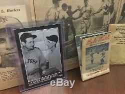 Babe Ruth 34 Quaker Oaks Flip Movie Book & 34,35 Babe Boston 66 Pg Scrapbook