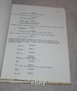 Backdraft Original Movie Script Screenplay Gregory Widen 1987 Imagine Cover