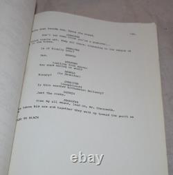 Backdraft Original Movie Script Screenplay Gregory Widen 1987 Imagine Cover