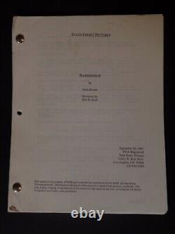 Barbershop 2001, Mark Brown Movie Script