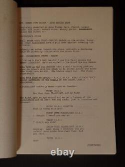 Barbershop 2001, Mark Brown Movie Script