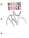 Baz Luhrmann Signed Moulin Rouge Movie Script Full Screenplay Autograph Coa