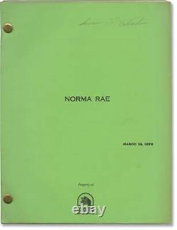 Beau Bridges Sally Field NORMA RAE Original screenplay for the 1979 film #160000