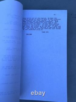 Before Sunrise Richard Linklater Original 1995 Movie Script 1994 Ethan Hawke