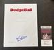 Ben Stiller Signed Autograph Dodgeball Movie Script Cover Jsa Coa