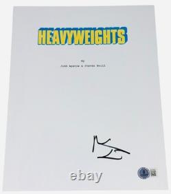 Ben Stiller Signed Autograph Heavyweights Full Movie Script Screenplay Beckett