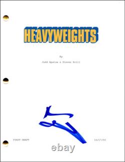 Ben Stiller Signed Autograph Heavyweights Movie Script Screenplay Tony Perkis