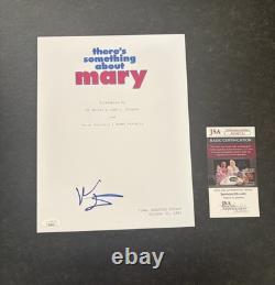 Ben Stiller Signed Autograph There's Something About Mary Movie Script Jsa Coa