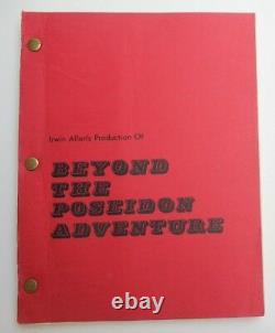 Beyond the Poseidon Adventure / Nelson Gidding 1978 Movie Script Screenplay