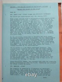 Beyond the Valley of the Dolls (1969) ORIGINAL Russ Meyer Movie Script